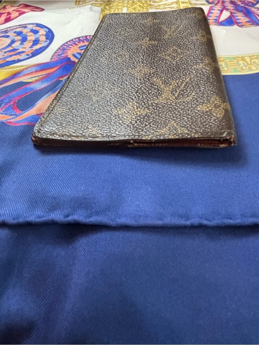 Authentic Louis Vuitton Monogram Checkbook Holder – Very Good Condition